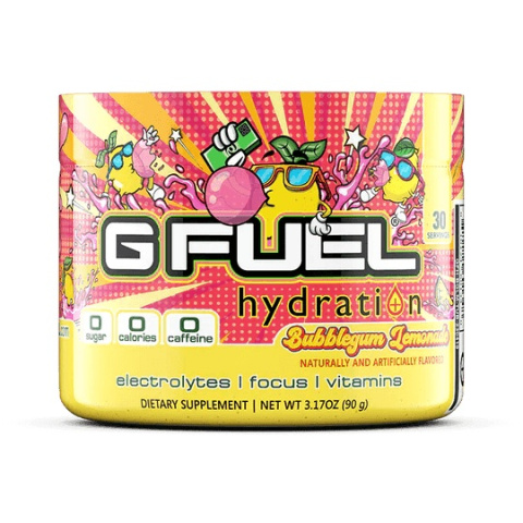 GFUEL TUBA - BUBBLEGUM LEMONADE HYDRATION